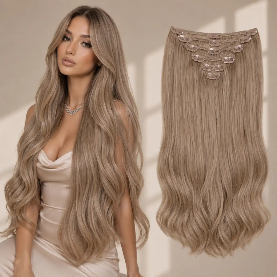 Clip-on Deluxe Blond Natural #20 Clip-on Deluxe Blond Natural #20